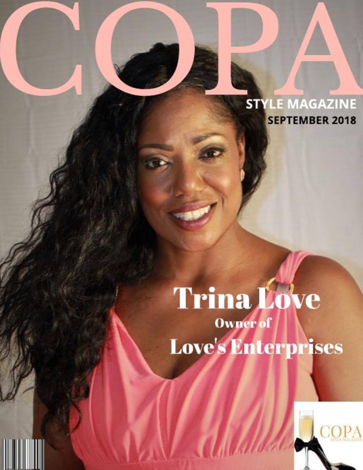 Fashion Cover Model, Katrina Love, Copa Style magazine 9/2018